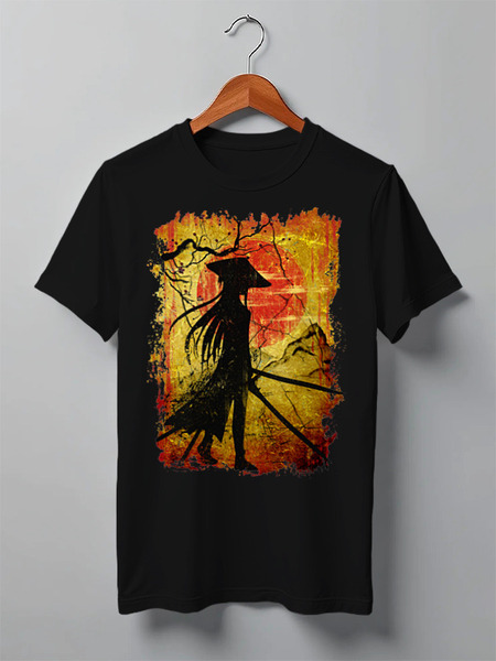 Заказать мужскую футболку в Москве. Футболка классическая Japan от oneredfoxstore@gmail.com - готовые дизайны и нанесение принтов.