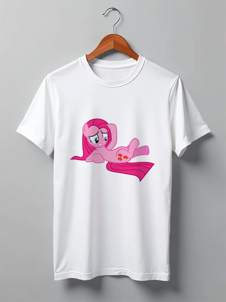 Заказать мужскую футболку в Москве. Футболка классическая My Little Pony от manhunt7 - готовые дизайны и нанесение принтов.