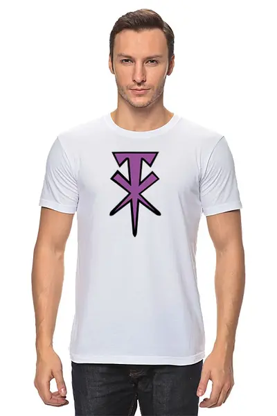 Заказать мужскую футболку в Москве. Футболка классическая The Undertaker от sergo_1998 - готовые дизайны и нанесение принтов.