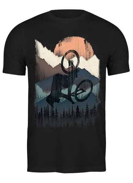 Заказать мужскую футболку в Москве. Футболка классическая Invert от oneredfoxstore@gmail.com - готовые дизайны и нанесение принтов.