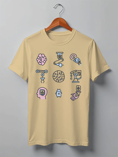 Заказать мужскую футболку в Москве. Футболка классическая Dendy от oneredfoxstore@gmail.com - готовые дизайны и нанесение принтов.