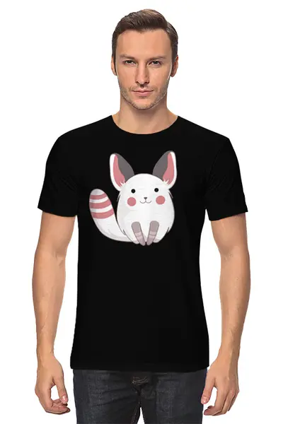 Заказать мужскую футболку в Москве. Футболка классическая Animals от oneredfoxstore@gmail.com - готовые дизайны и нанесение принтов.