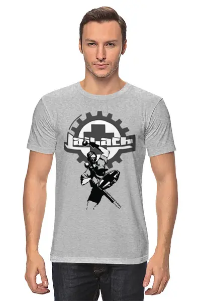 Заказать мужскую футболку в Москве. Футболка классическая Laibach / Drummer Boy от OEX design - готовые дизайны и нанесение принтов.