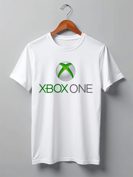 Заказать мужскую футболку в Москве. Футболка классическая Xbox One от game-fan - готовые дизайны и нанесение принтов.