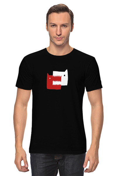 Заказать мужскую футболку в Москве. Футболка классическая "СОБАЧКИ" от cooldesign  - готовые дизайны и нанесение принтов.
