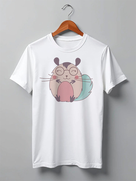 Заказать мужскую футболку в Москве. Футболка классическая Animals от oneredfoxstore@gmail.com - готовые дизайны и нанесение принтов.
