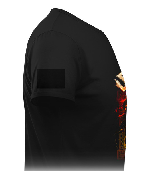 Заказать мужскую футболку в Москве. Футболка классическая Sabaton Sparta от Merch Art - готовые дизайны и нанесение принтов.