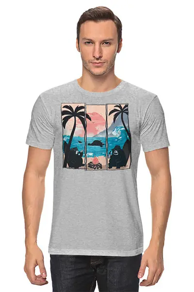 Заказать мужскую футболку в Москве. Футболка классическая Active Sports от oneredfoxstore@gmail.com - готовые дизайны и нанесение принтов.