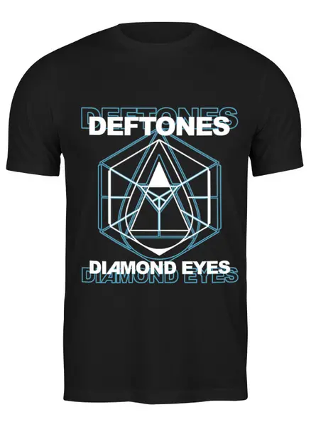 Заказать мужскую футболку в Москве. Футболка классическая Deftones от geekbox - готовые дизайны и нанесение принтов.