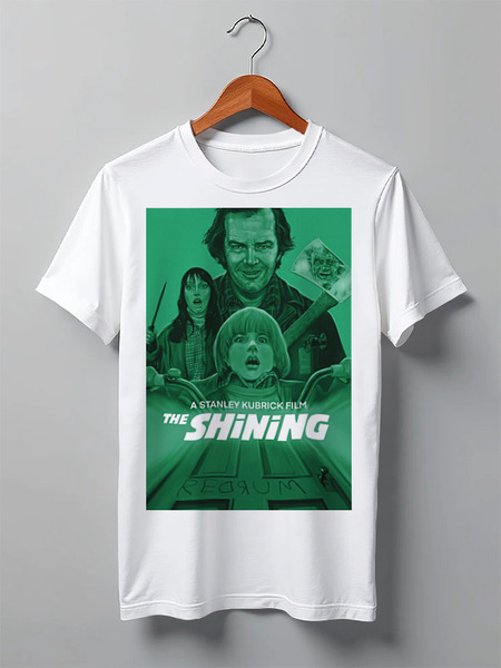 Заказать мужскую футболку в Москве. Футболка классическая Сияние / The Shining от kino.printio.ru - готовые дизайны и нанесение принтов.