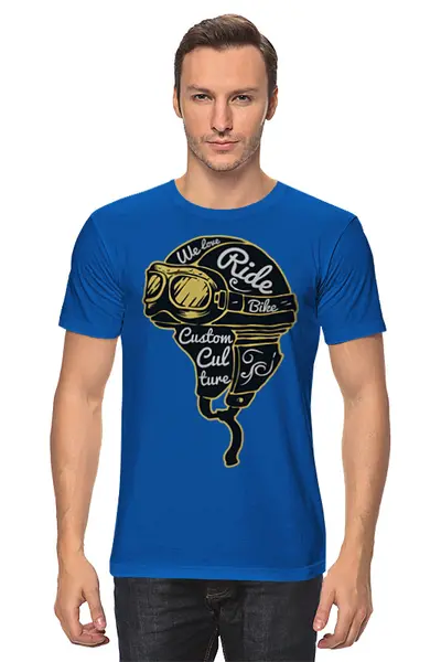 Заказать мужскую футболку в Москве. Футболка классическая Oldschool от oneredfoxstore@gmail.com - готовые дизайны и нанесение принтов.