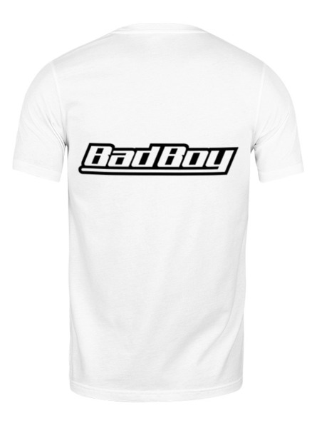 Заказать мужскую футболку в Москве. Футболка классическая Bad Boy(две стороны) от DESIGNER   - готовые дизайны и нанесение принтов.