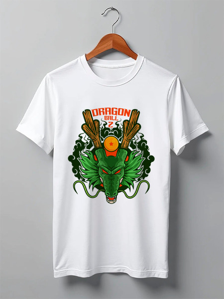 Заказать мужскую футболку в Москве. Футболка классическая Дракон от Yaroslava - готовые дизайны и нанесение принтов.