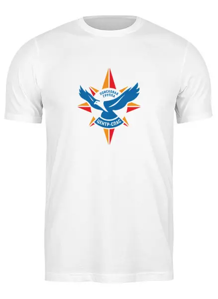 Заказать мужскую футболку в Москве. Футболка классическая Sokolov t-shirt white от garrissonds@gmail.com - готовые дизайны и нанесение принтов.