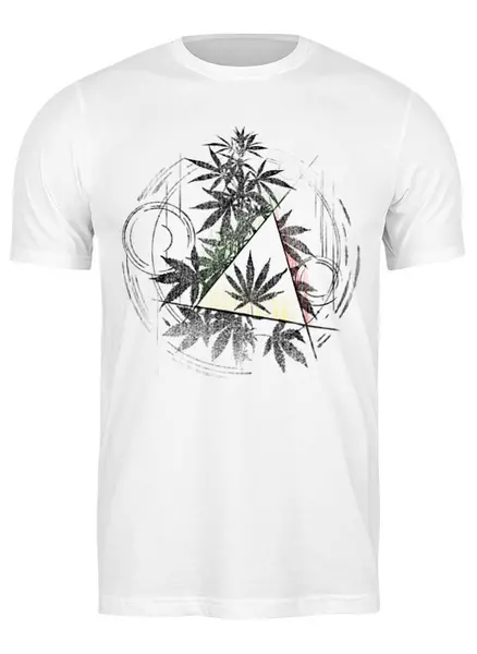 Заказать мужскую футболку в Москве. Футболка классическая Witch Weed от oneredfoxstore@gmail.com - готовые дизайны и нанесение принтов.