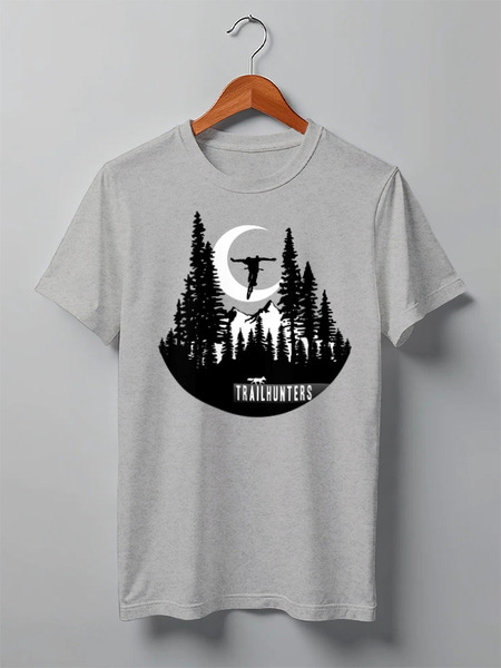 Заказать мужскую футболку в Москве. Футболка классическая Mountain Bike от oneredfoxstore@gmail.com - готовые дизайны и нанесение принтов.