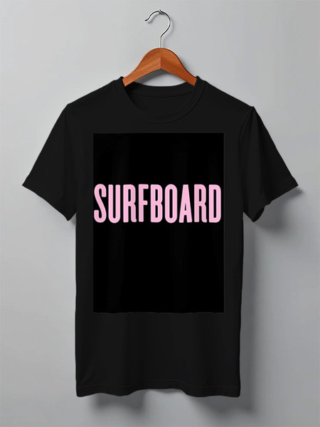 Заказать мужскую футболку в Москве. Футболка классическая BEYONCÉ «Surfboard» от Alex Hawn - готовые дизайны и нанесение принтов.