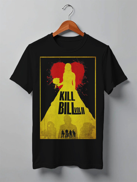 Заказать мужскую футболку в Москве. Футболка классическая Kill Bill 2 от KinoArt - готовые дизайны и нанесение принтов.
