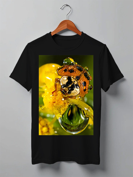 Заказать мужскую футболку в Москве. Футболка классическая Nigol от Нигол - готовые дизайны и нанесение принтов.