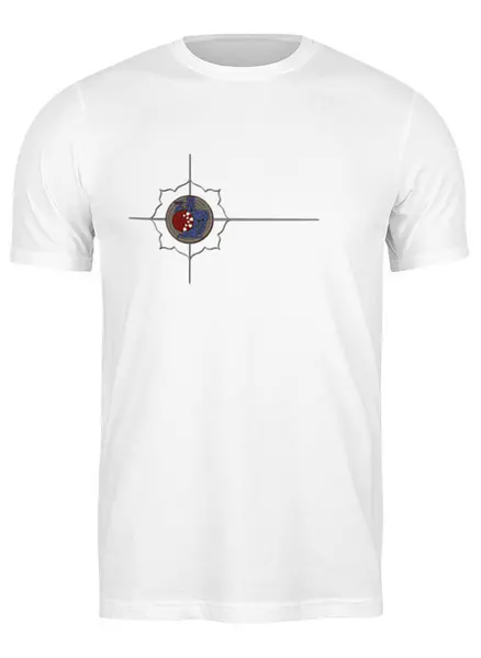 Заказать мужскую футболку в Москве. Футболка классическая Archimed M T-Shirt 2 от dubna_prints - готовые дизайны и нанесение принтов.