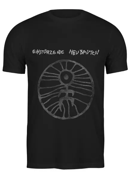 Заказать мужскую футболку в Москве. Футболка классическая Einstürzende Neubauten от OEX design - готовые дизайны и нанесение принтов.