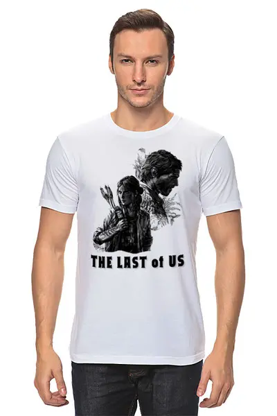 Заказать мужскую футболку в Москве. Футболка классическая The Lust of US от kardakov94@mail.ru - готовые дизайны и нанесение принтов.