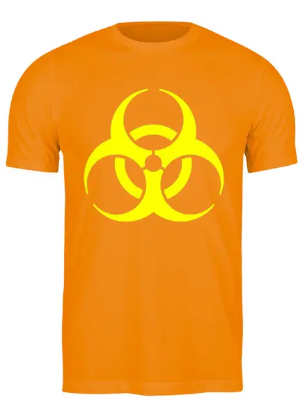 Заказать мужскую футболку в Москве. Футболка классическая Biohazard от Jimmy Flash - готовые дизайны и нанесение принтов.