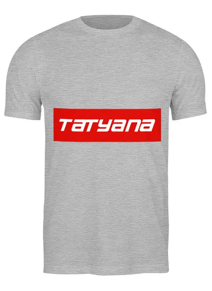 Заказать мужскую футболку в Москве. Футболка классическая Tatyana от THE_NISE  - готовые дизайны и нанесение принтов.