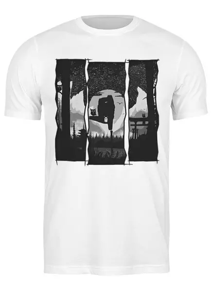 Заказать мужскую футболку в Москве. Футболка классическая Japan Yoga Bear от oneredfoxstore@gmail.com - готовые дизайны и нанесение принтов.