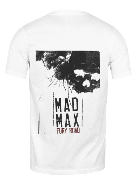 Заказать мужскую футболку в Москве. Футболка классическая Mad Max / Безумный Макс от KinoArt - готовые дизайны и нанесение принтов.
