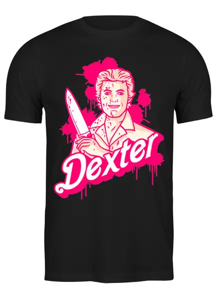 Заказать мужскую футболку в Москве. Футболка классическая Dexter  от ПРИНТЫ ПЕЧАТЬ  - готовые дизайны и нанесение принтов.