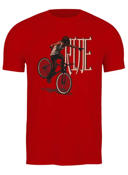Заказать мужскую футболку в Москве. Футболка классическая Punk Ride Girl от oneredfoxstore@gmail.com - готовые дизайны и нанесение принтов.