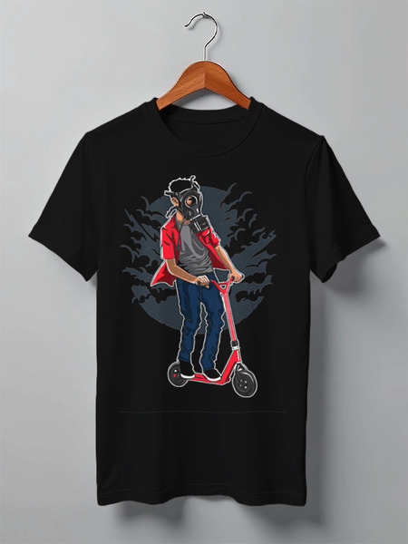 Заказать мужскую футболку в Москве. Футболка классическая Oldschool от oneredfoxstore@gmail.com - готовые дизайны и нанесение принтов.