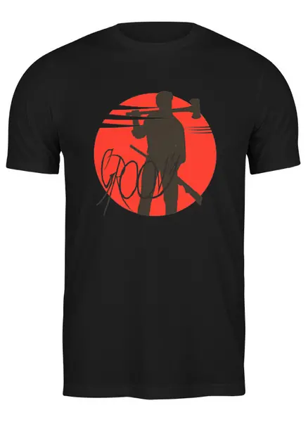 Заказать мужскую футболку в Москве. Футболка классическая Groovy от oneredfoxstore@gmail.com - готовые дизайны и нанесение принтов.
