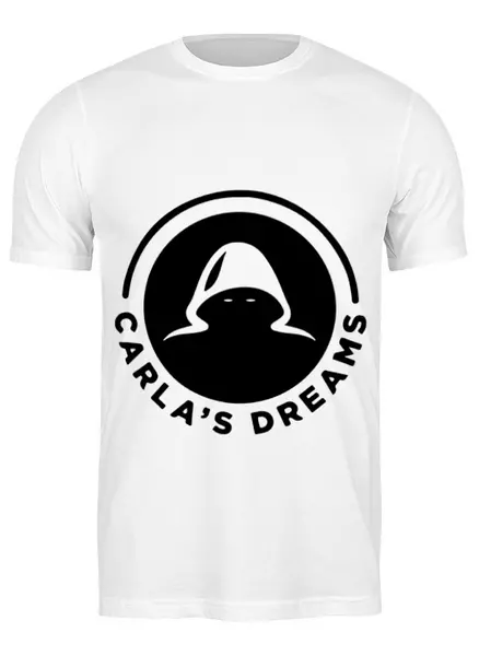 Заказать мужскую футболку в Москве. Футболка классическая Carla's Dreams от Easy-store - готовые дизайны и нанесение принтов.