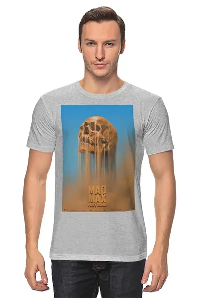 Заказать мужскую футболку в Москве. Футболка классическая Mad Max Fury Road от KinoArt - готовые дизайны и нанесение принтов.