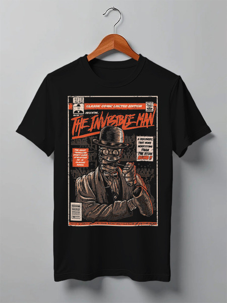 Заказать мужскую футболку в Москве. Футболка классическая Oldschool от oneredfoxstore@gmail.com - готовые дизайны и нанесение принтов.