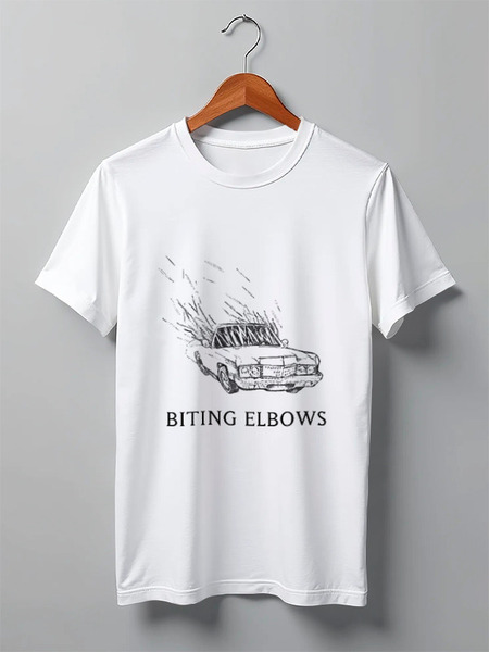 Заказать мужскую футболку в Москве. Футболка классическая Biting Elbows от YellowCloverShop - готовые дизайны и нанесение принтов.