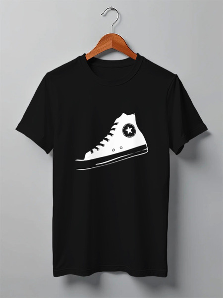 Заказать мужскую футболку в Москве. Футболка классическая Converse two от hey BROOK! - готовые дизайны и нанесение принтов.