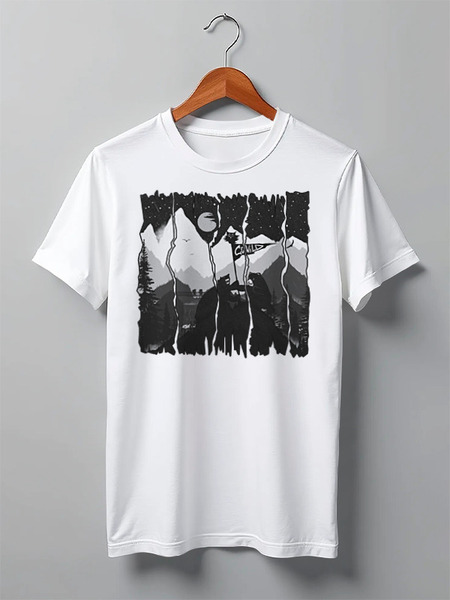 Заказать мужскую футболку в Москве. Футболка классическая Raising the Flag от oneredfoxstore@gmail.com - готовые дизайны и нанесение принтов.