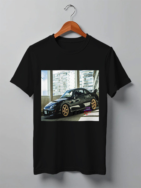 Заказать мужскую футболку в Москве. Футболка классическая Mitsubishi FTO (JDM LOVERS) от TheAndarz  - готовые дизайны и нанесение принтов.