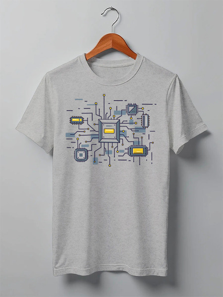 Заказать мужскую футболку в Москве. Футболка классическая Dendy от oneredfoxstore@gmail.com - готовые дизайны и нанесение принтов.