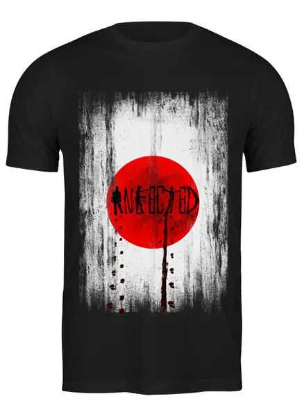 Заказать мужскую футболку в Москве. Футболка классическая Zombies от oneredfoxstore@gmail.com - готовые дизайны и нанесение принтов.
