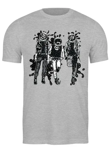 Заказать мужскую футболку в Москве. Футболка классическая Oldschool от oneredfoxstore@gmail.com - готовые дизайны и нанесение принтов.