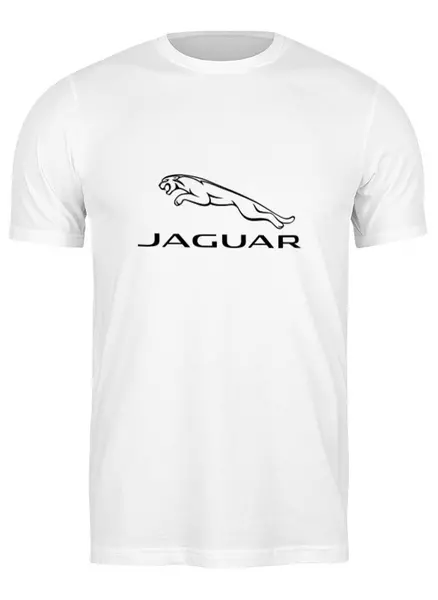 Заказать мужскую футболку в Москве. Футболка классическая Jaguar от THE_NISE  - готовые дизайны и нанесение принтов.