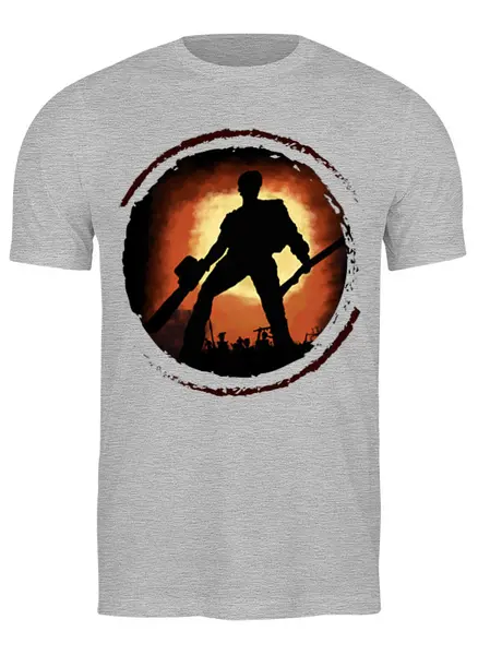 Заказать мужскую футболку в Москве. Футболка классическая Zombies от oneredfoxstore@gmail.com - готовые дизайны и нанесение принтов.