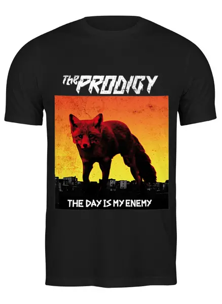Заказать мужскую футболку в Москве. Футболка классическая The Prodigy от OEX design - готовые дизайны и нанесение принтов.