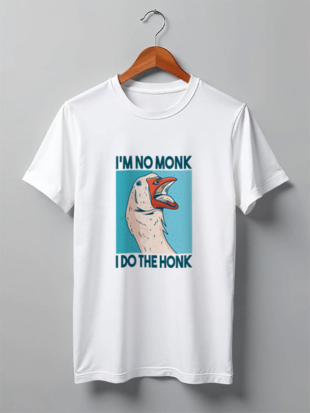 Заказать мужскую футболку в Москве. Футболка классическая I do the Honk от Павел Павел - готовые дизайны и нанесение принтов.