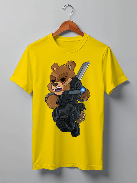 Заказать мужскую футболку в Москве. Футболка классическая ✪Tedland Wars✪ от balden - готовые дизайны и нанесение принтов.