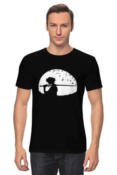 Заказать мужскую футболку в Москве. Футболка классическая Japan Samurai от skynatural - готовые дизайны и нанесение принтов.